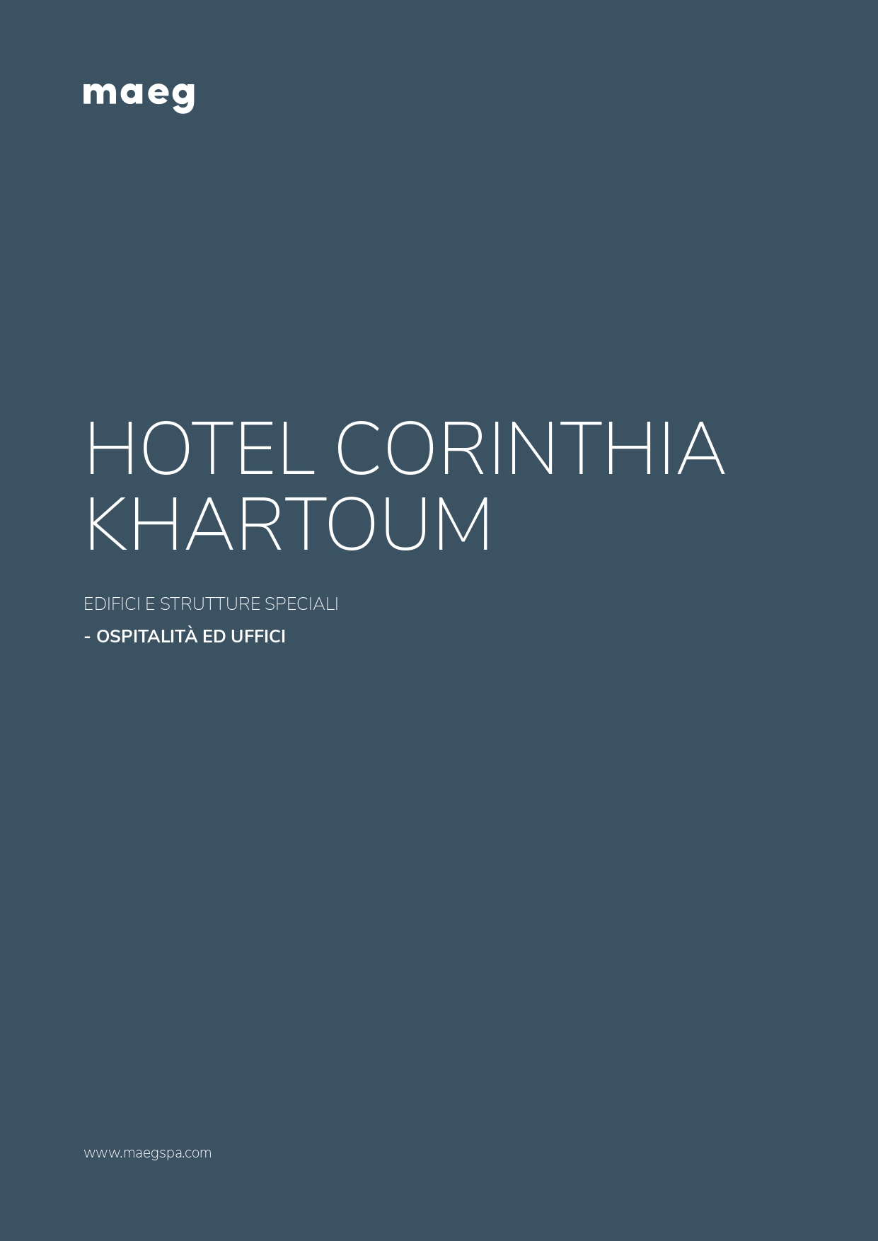 Corinthia hotel Khartoum